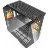 Počítačová skříň Darkflash DY470 (černá) + 4 ventilátory + držák GPU Počítačová skříň Darkflash DY470 (černá) + 4 ventilátory + držák GPU