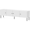 CMM 4D RTV skriňa PALAZZO BIS 201x40x60 biela matná CMM 4D RTV skriňa PALAZZO BIS 201x40x60 biela matná