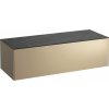 Laufen Sonar skrinka s pracovnou doskou 117.5x45.5x34 cm závesná kúpeľňová skrinka pod umývadlo čierna-zlatá H4054200341401 Laufen Sonar skrinka s pracovnou doskou 117.5x45.5x34 cm závesná kúpeľňová skrinka pod umývadlo čierna-zlatá H4054200341401
