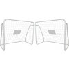 TRENDIE Zostava 2 futbalových bránok 124x96 cm TRENDIE Zostava 2 futbalových bránok 124x96 cm