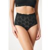 Selmark Klasické nohavičky Selmark One Lace s vysokým pásom čierna S Selmark Klasické nohavičky Selmark One Lace s vysokým pásom čierna S