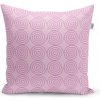 Sablio Vankúš Ružové špirály - 60x60 cm Sablio Vankúš Ružové špirály - 60x60 cm