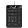 GENIUS numerická klávesnice NumPad 110/ Drátová/ USB/ slim design/ černá 31300016400 GENIUS numerická klávesnice NumPad 110/ Drátová/ USB/ slim design/ černá 31300016400