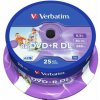 Verbatim DVD+R 8,5GB 8x, 25ks Verbatim DVD+R 8,5GB 8x, 25ks