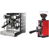 Rocket Espresso Appartamento TCA, white + Eureka Mignon Libra 65 All Purpose, CR ferrari red Rocket Espresso Appartamento TCA, white + Eureka Mignon Libra 65 All Purpose, CR ferrari red
