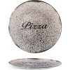 G. Benedikt Tanier na pizzu BASIC 32 cm, dekor Rustic paris blue + logo Pizza