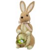 BerryHome Zajac plyšový s košíčkom 32 × 23 cm BerryHome Zajac plyšový s košíčkom 32 × 23 cm