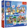 Trefl Puzzle 4v1 Paw Patrol Trefl Puzzle 4v1 Paw Patrol