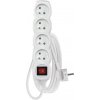 Emos P1413R, predlžovací kábel s vypínačom, 4 zásuvky, 3m, biely P1413R Emos P1413R, predlžovací kábel s vypínačom, 4 zásuvky, 3m, biely P1413R