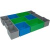 MERABELL organizér plastový do systémového kufra L-BOXX 102 pre uloženie tvaroviek MERABELL organizér plastový do systémového kufra L-BOXX 102 pre uloženie tvaroviek