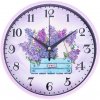 Hodiny na stenu Lavender Komoda (Nástenné hodiny do kuchyne) Hodiny na stenu Lavender Komoda (Nástenné hodiny do kuchyne)