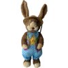 Zajac veľkonočný s klobúkom a rýľom 48 cm Zajac veľkonočný s klobúkom a rýľom 48 cm