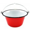 Perfect Home 71112 Smaltovaný servírovací kotlík na guláš 0,8l červený Perfect Home 71112 Smaltovaný servírovací kotlík na guláš 0,8l červený