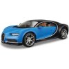 Maisto Bugatti Chiron, modrá, stavebnice auta, 1:24 Maisto Bugatti Chiron, modrá, stavebnice auta, 1:24