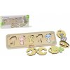 Classic World Montessori senzorické puzzle kľúče a zámky Classic World Montessori senzorické puzzle kľúče a zámky