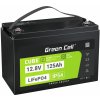 Green Cell CUBE LiFePO4 125Ah 12,8V 1600Wh lithium-železofosfátová baterie pro karavan, solární, off-grid systém, loď Green Cell CUBE LiFePO4 125Ah 12,8V 1600Wh lithium-železofosfátová baterie pro karavan, solární, off-grid systém, loď