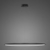 Altavola Design Ledowe Okręgi závesné svietidlo 1x45 W čierna LA073/P_120_in_4k_black Altavola Design Ledowe Okręgi závesné svietidlo 1x45 W čierna LA073/P_120_in_4k_black
