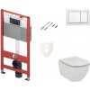 Cenovo zvýhodnený závesný WC set TECE do ľahkých stien / predstenová montáž + WC Ideal Standard Tesi SIKOTSF0 Cenovo zvýhodnený závesný WC set TECE do ľahkých stien / predstenová montáž + WC Ideal Standard Tesi SIKOTSF0