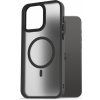 AlzaGuard Matte Case Compatible with MagSafe iPhone 15 Pro Max čierne