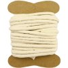 Pro Háčkování Bavlněná šňůra/knot 4 mm, režná 5 m Pro Háčkování Bavlněná šňůra/knot 4 mm, režná 5 m