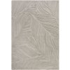 Flair Rugs , Kusový koberec Solace Lino Leaf Grey, 160x230, šedá, obývacia izba Flair Rugs , Kusový koberec Solace Lino Leaf Grey, 160x230, šedá, obývacia izba