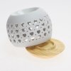 AROMALAMPA GUĽA SRDIEČKA PORCELÁN 8x9CM BIELA AROMALAMPA GUĽA SRDIEČKA PORCELÁN 8x9CM BIELA