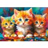 Cherry Pazzi - Puzzle Tri malé srdcia - 500 dielov Cherry Pazzi - Puzzle Tri malé srdcia - 500 dielov