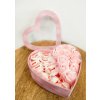 Darček pre ženy - Flower box srdce pinky Darček pre ženy - Flower box srdce pinky