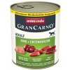 Animonda pes GRANCARNO konz. ADULT hov/kač.srdce 800g Animonda pes GRANCARNO konz. ADULT hov/kač.srdce 800g