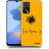 Picasee silikónový čierny obal pre OPPO A16 - I am fine Picasee silikónový čierny obal pre OPPO A16 - I am fine