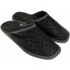 Pánske zateplené čierne papuče ONDRO