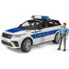 Bruder Range Rover Velar Policie s figúrkou Bruder Range Rover Velar Policie s figúrkou