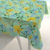 Biante Teflónový štvorcový obrus TF-082 Žlto-modré ľalie na mintovom 70x70 cm Biante Teflónový štvorcový obrus TF-082 Žlto-modré ľalie na mintovom 70x70 cm