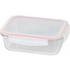 Dóza MagicHome, obdĺžniková, 1500 ml, s vekom, Clip, sklenená Dóza MagicHome, obdĺžniková, 1500 ml, s vekom, Clip, sklenená