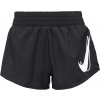 Dámske bežecké šortky Nike, ONE SWOOSH čierna,biela L Dámske bežecké šortky Nike, ONE SWOOSH čierna,biela L