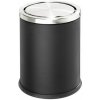 ALDA Kôš izbový, guľatý, s vekom, čierny matný lak DB735BA ALDA Kôš izbový, guľatý, s vekom, čierny matný lak DB735BA