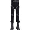 Devil Fashion nohavice gotický Punk Devil Fashion nohavice gotický Punk