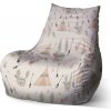 Sablio Sedací vak Bean Zajačik indián - 100 x 90 x 45 cm Sablio Sedací vak Bean Zajačik indián - 100 x 90 x 45 cm
