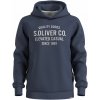 Pánska mikina s.Oliver, SWEATSHIRT OVERSIZE tmavo modrá,Biela, XL Pánska mikina s.Oliver, SWEATSHIRT OVERSIZE tmavo modrá,Biela, XL