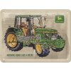 Plechová ceduľa John Deere Model 6410 Cutaway, 20 x 15 cm Plechová ceduľa John Deere Model 6410 Cutaway, 20 x 15 cm