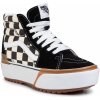 Vans SK8 Hi Stacked Checkerboard Multi True White