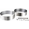 Metalsub Skruže TECH TANK BANDS INOX 60 mm 10/12 Lt, priemer 180 mm/ S80 Metalsub Skruže TECH TANK BANDS INOX 60 mm 10/12 Lt, priemer 180 mm/ S80