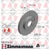 ZIMMERMANN Brzdový kotúč 100.1234.20 ZIMMERMANN Brzdový kotúč 100.1234.20