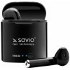 Savio TWS-02 Wireless Bluetooth Earphones Black Savio TWS-02 Wireless Bluetooth Earphones Black