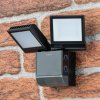 Theben LED vonkajšie nástenné svietidlo theLeda S17-100, čierne Senzor - 1020803 Theben LED vonkajšie nástenné svietidlo theLeda S17-100, čierne Senzor - 1020803