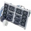 APC Symmetra RM 220-240V Backplate Kit w/(8) IEC320 C13 & (2 APC Symmetra RM 220-240V Backplate Kit w/(8) IEC320 C13 & (2