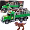 Nákladné auto na prepravu dinosaurov, figúrka dinosaura, svetlá, zvuky, zelené Nákladné auto na prepravu dinosaurov, figúrka dinosaura, svetlá, zvuky, zelené