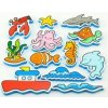 Teddies Vodolepky Moje první zvířátka oceán pěnová sada se síťkou Teddies Vodolepky Moje první zvířátka oceán pěnová sada se síťkou