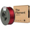 The Filament 3D filament, PETG, 1,75mm, 1000g, TF-24028, transparent red The Filament 3D filament, PETG, 1,75mm, 1000g, TF-24028, transparent red