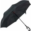KIK KX7788 deštník obrácený černý